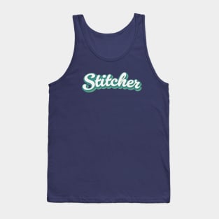 Stitcher Aqua Tank Top